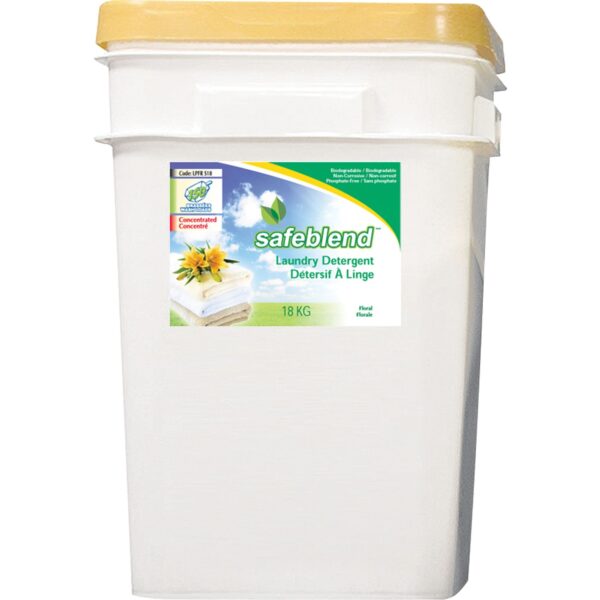 Safeblend™ Powdered Laundry Detergents, Pail 18 Kg / 40 lbs