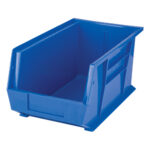 Stack & Hang Bin, 8-1/4" W x 7" H x 14-3/4" D, Blue
