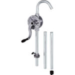 Rotary Drum Pump, Aluminum, Fits 5-55 Gal., 9.5 oz./Stroke