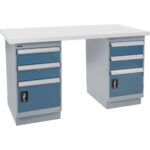 Pre-Designed Workbench, 72" W x 36" D x 34" H, 2500 lbs. Capacity