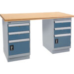 Pre-Designed Workbench, 72" W x 36" D x 34" H, 2500 lbs. Capacity