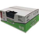 Industrial Garbage Bags, Regular, 26" W x 36" L, 0.7 mils, Black, Open Top
