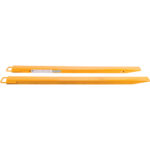 Fork Extensions, 72" L x 5" W, For Fork Width of 4"