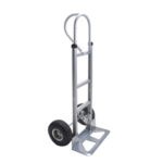 Knocked Down Hand Truck, P-Handle Handle, Aluminum, 52" Height, 500 lbs. Capacity