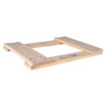 Hardwood Dolly Frame, Not Included Wheels, 900 lbs. Capacity, 18" W x 30" D x 1.5" H