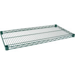 Shelf for Heavy-Duty Green Epoxy Finish Wire Shelving, 60" W x 14" D, 600 lbs. Capacity