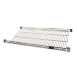 Wire Slanted Shelf, 24" W x 48" D, 400 lbs. Capacity