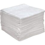 Anti Static Sorbent Pads, Oil Only, 15" x 18", 25 gal. Absorbancy