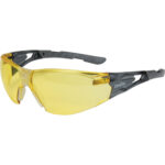 Z2900 Series Safety Glasses, Amber Lens, Anti-Scratch, ANSI Z87+/CSA Z94.3