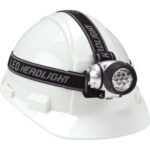 Headlamp, LED, 28 Lumens, 20 Hrs. Run Time, AAA Batteries