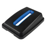 Waste Classification - Lid, Open Lid, Plastic, Fits Container Size: 17-1/4" x 12-1/2"