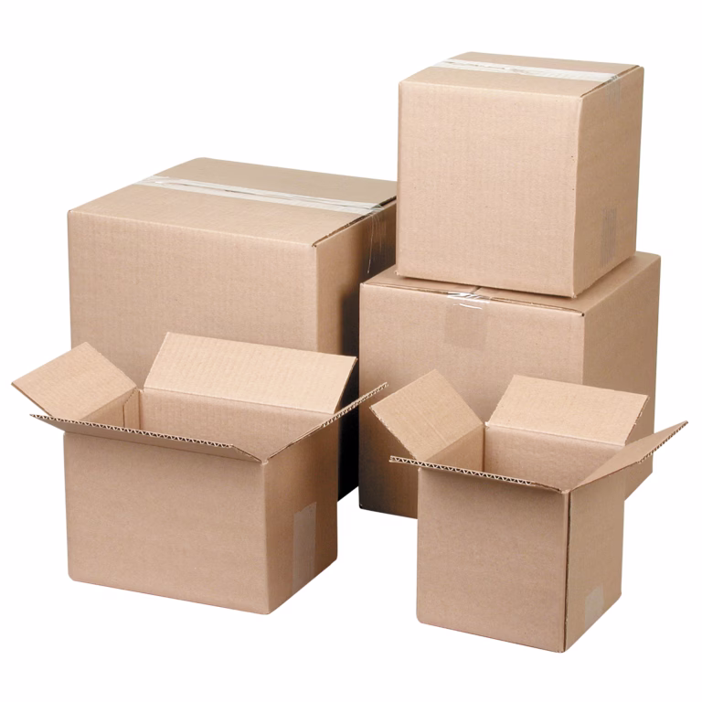 Corrugated Box, 15" W x 18" L x 10" H, Flute C